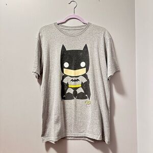 Batman pop heroes tee short large grey